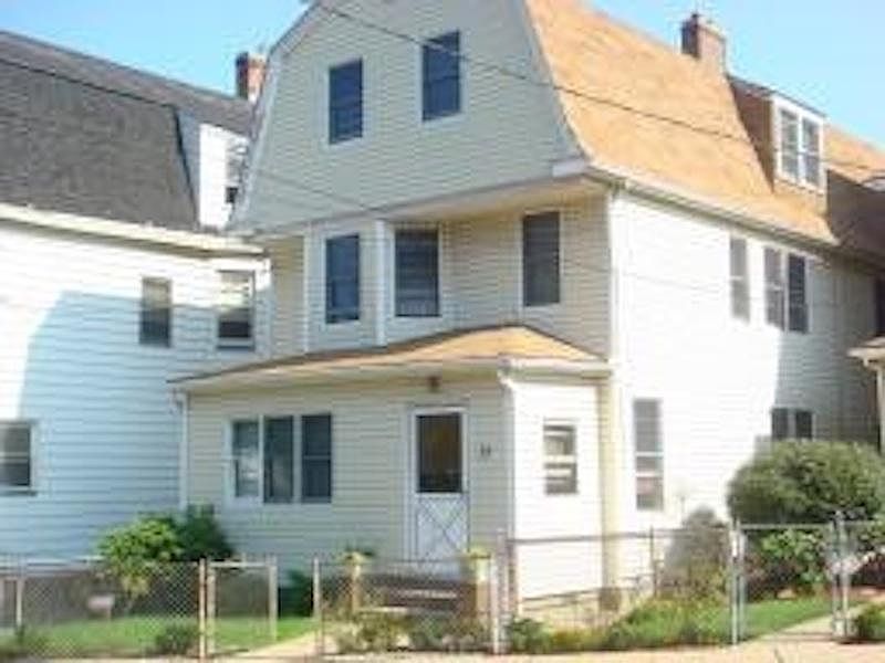 Front of 3-family house