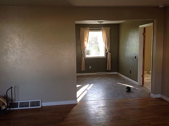 Into dining area