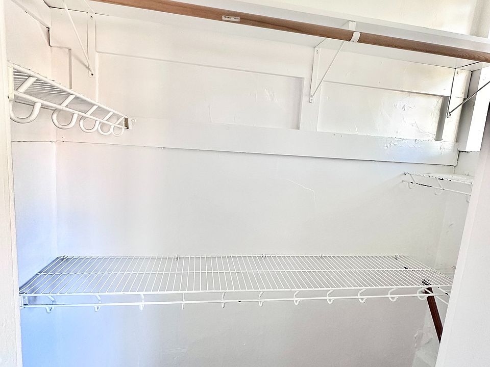 Spacious walk-in closet