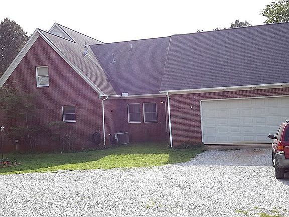 East side showing garage