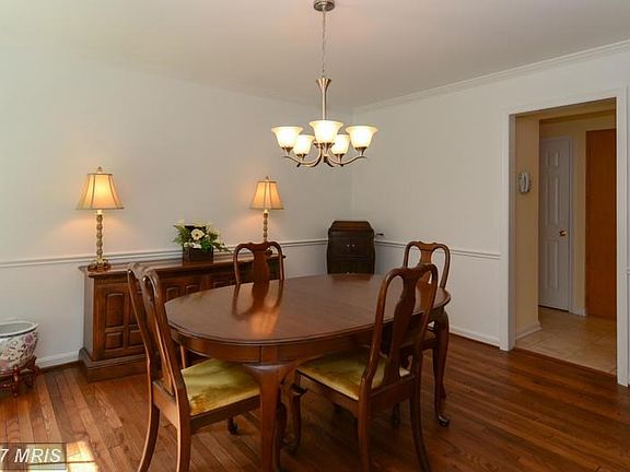 Formal dining room right off kitchen