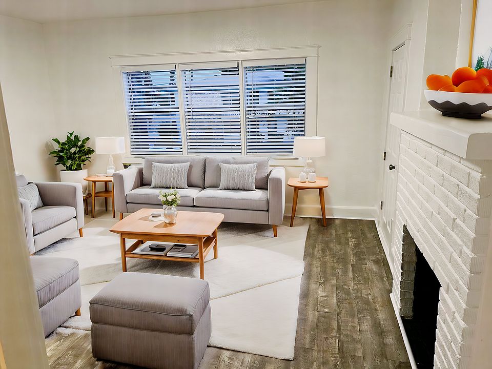 bright living room; 
furniture not included; 
fireplace decorative only