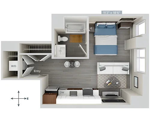 Floor plan S4-509