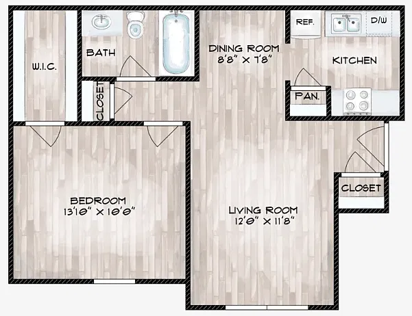 Floor plan A1