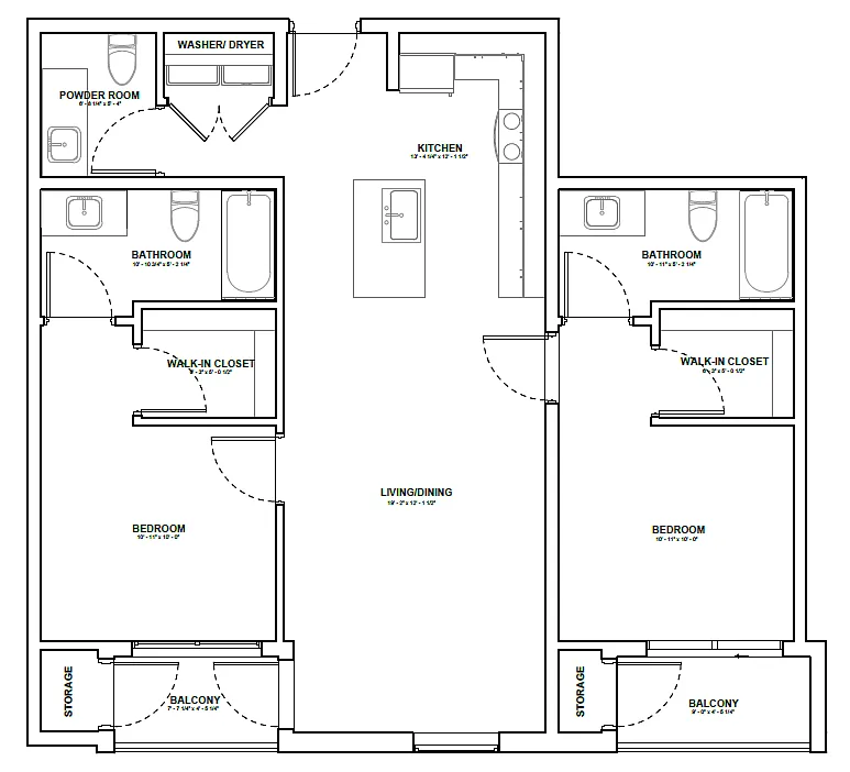Floor plan B3