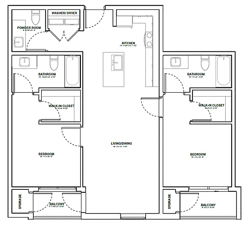 Floor plan B3