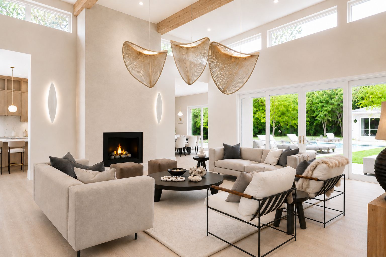 LIVING ROOM- IMAGE TAKEN FROM SIMILAR HOUSE- AI ENHANCED