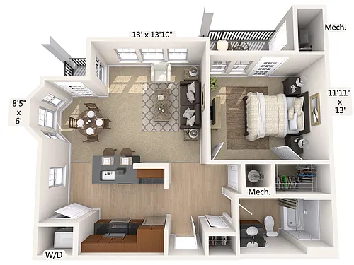 Floor plan A3-750-sq