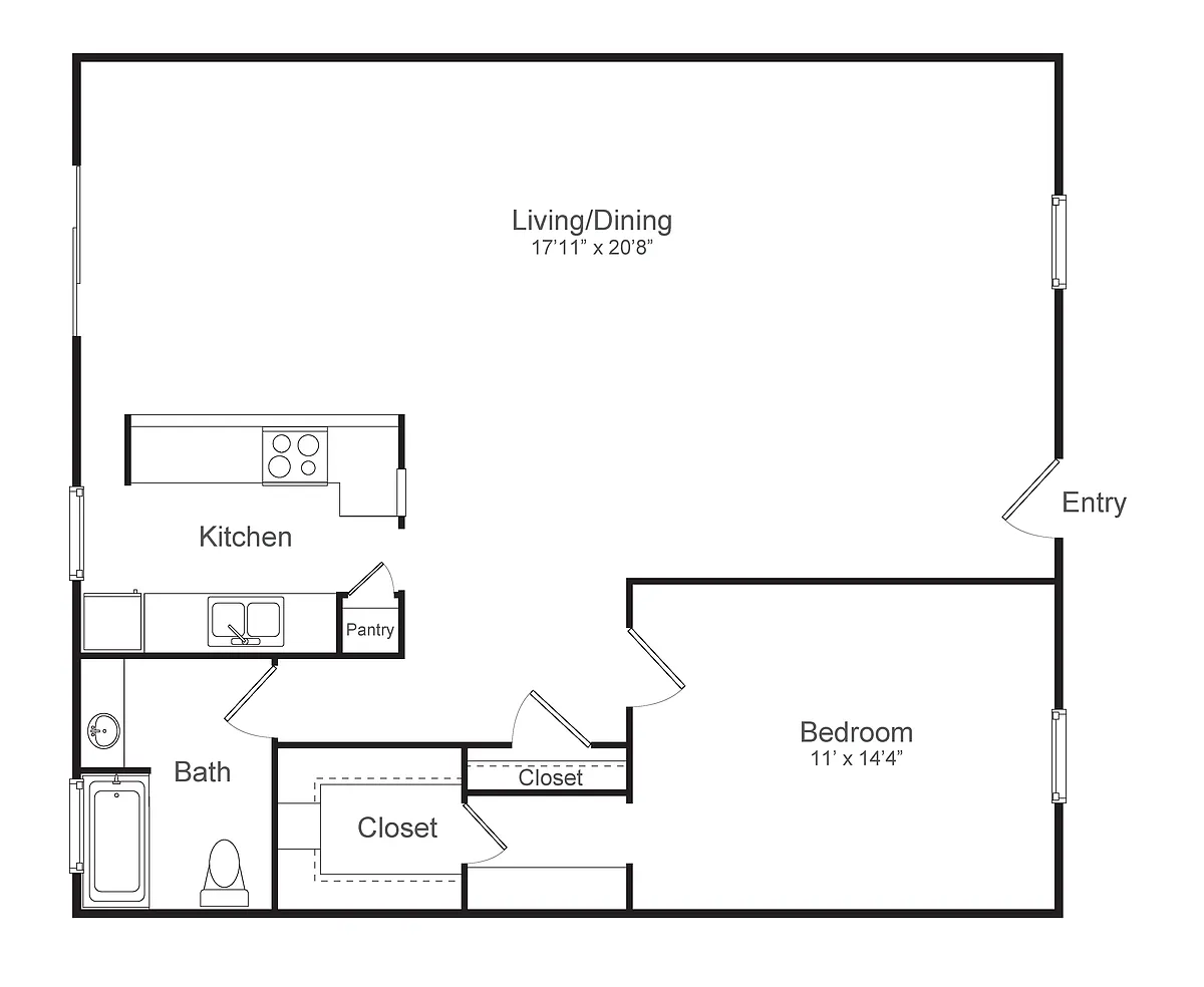 Floor plan A1