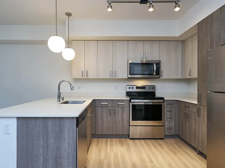 Kitchen with Stainless Steel Appliances