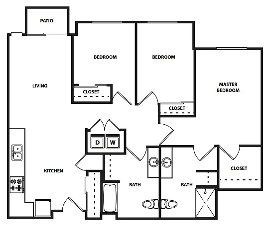 Floor plan 3X2