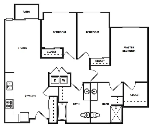 Floor plan 3X2