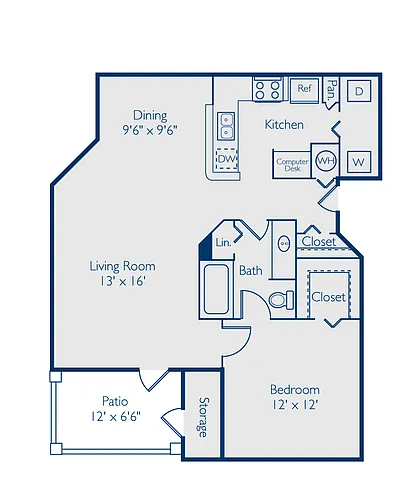 Floor plan Hickory-Reno