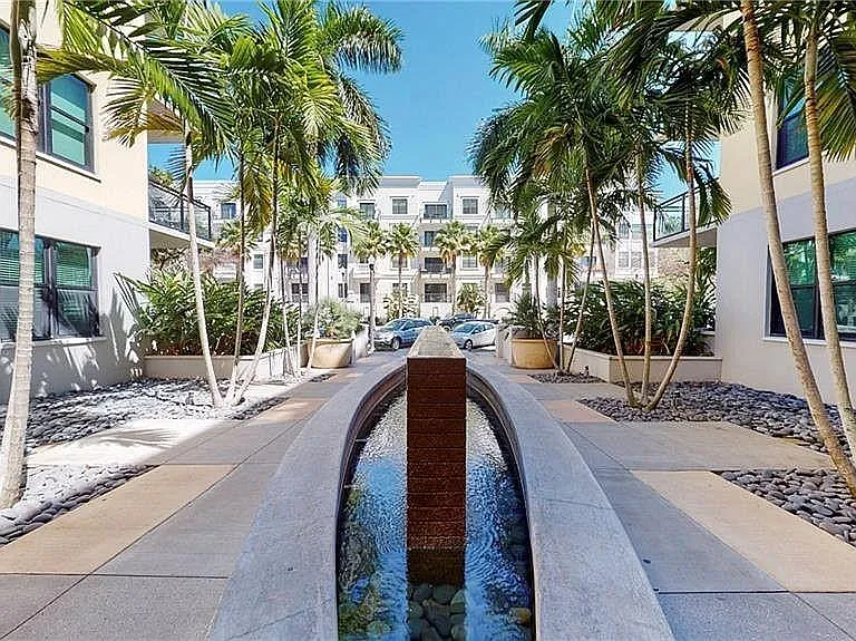 Courtyard with Fountain