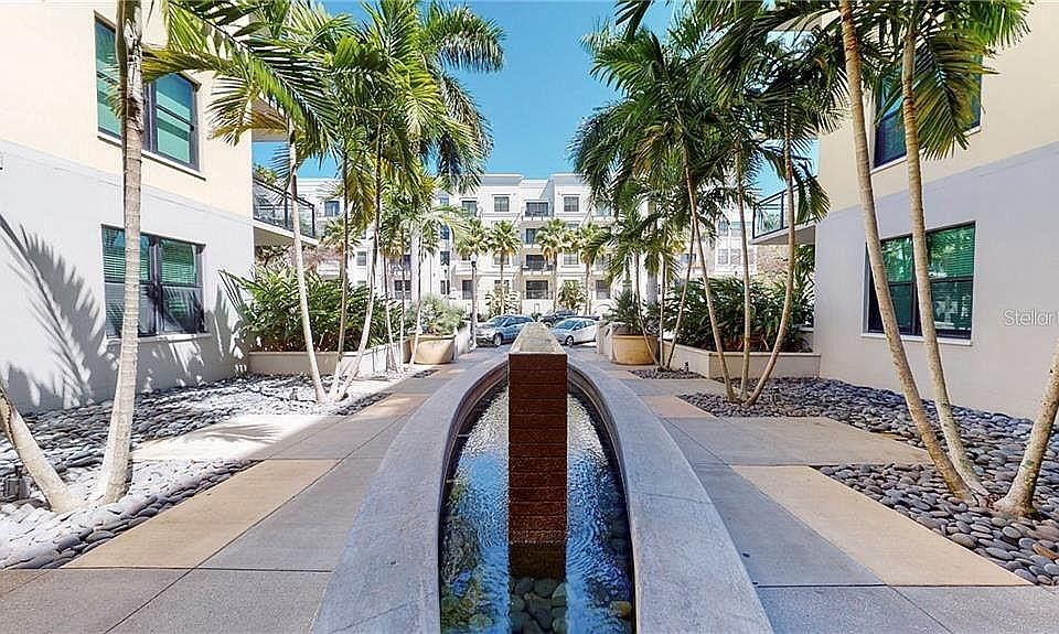 Courtyard with Fountain