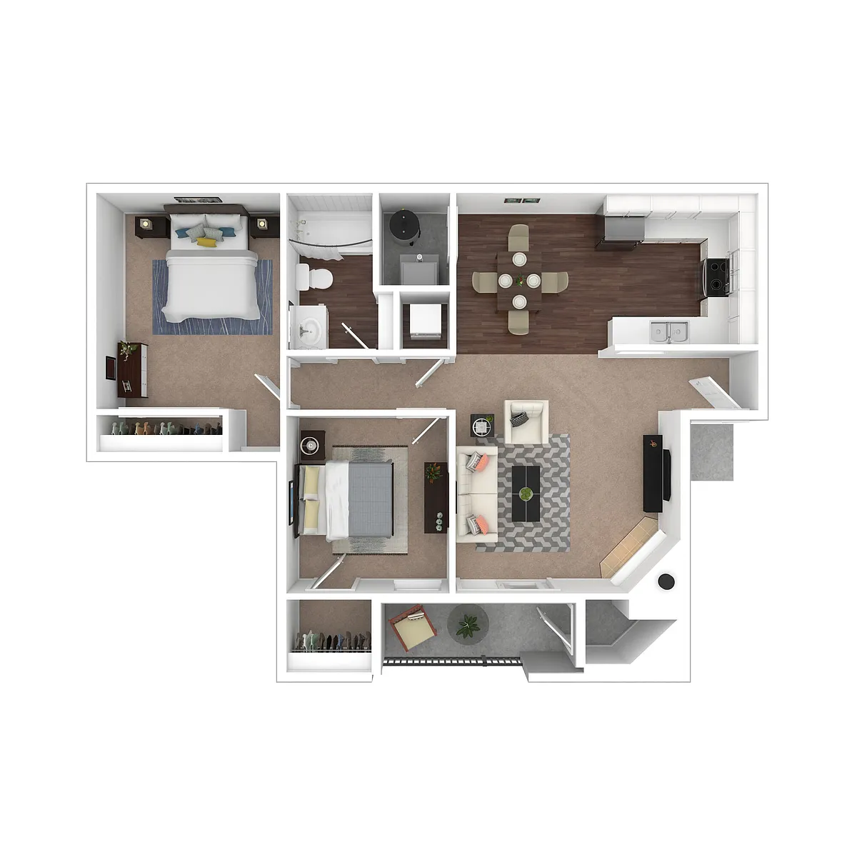Floor plan B1R