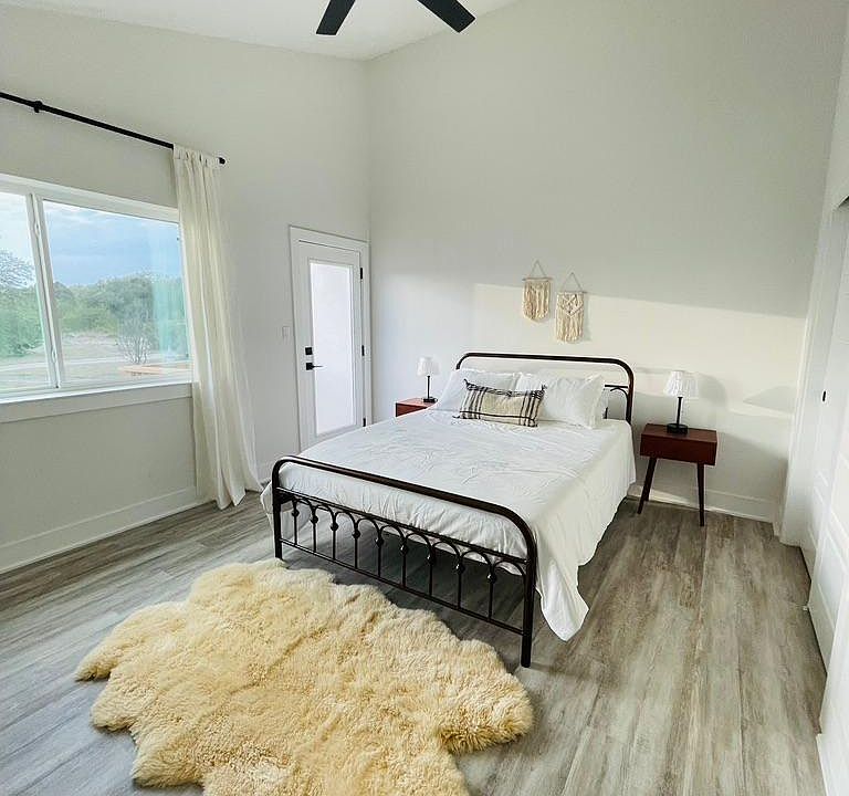 Master Bedroom with Partial Lake Views