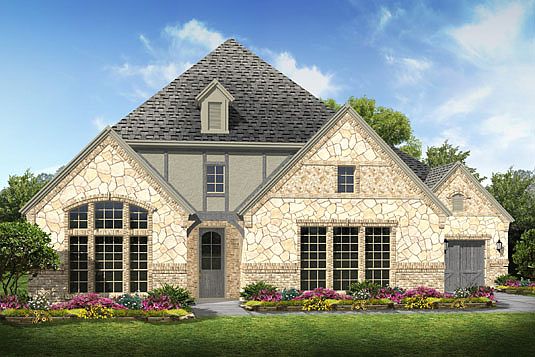Elevation L Built with Optional Stone