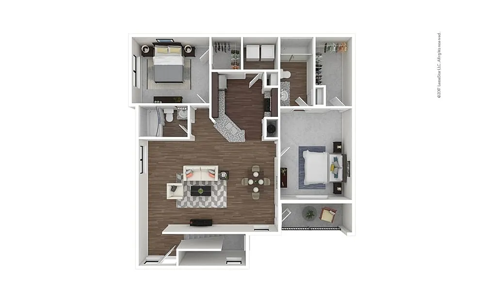 Floor plan The Sovereign - Workforce Housing