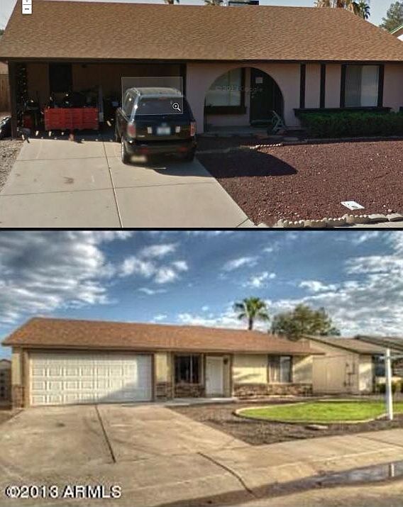 Before and after photos