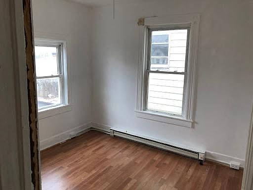 Bedroom with closet.