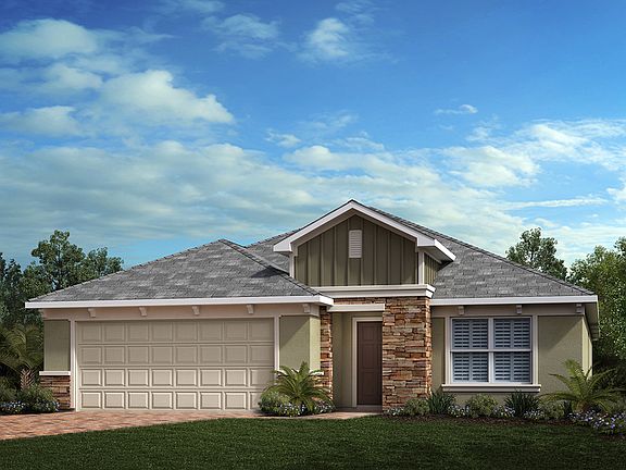 Exterior G with stone