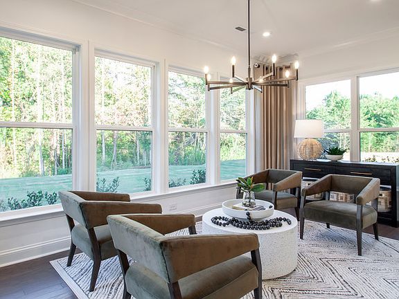 Optional Light Filled Sunroom off Cafe and Kitchen