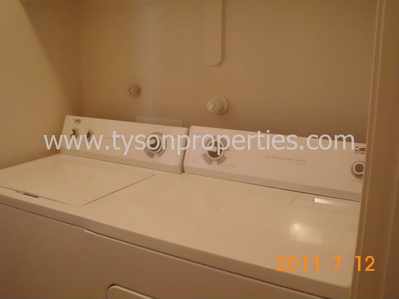 Laundry area