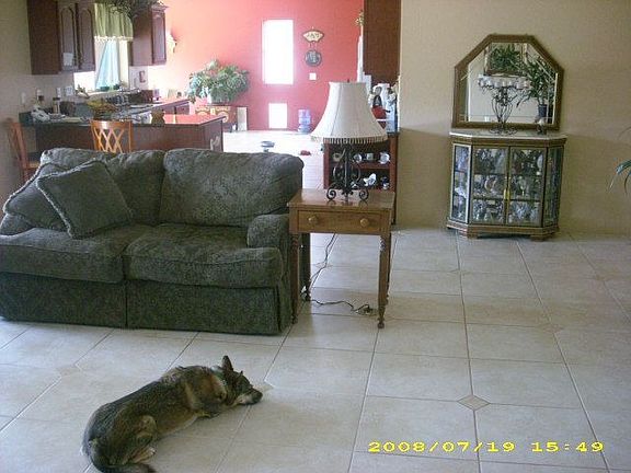 Great Room with tile floors