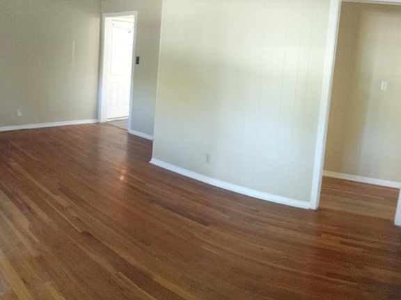 Living Room, bedroom hallway on right