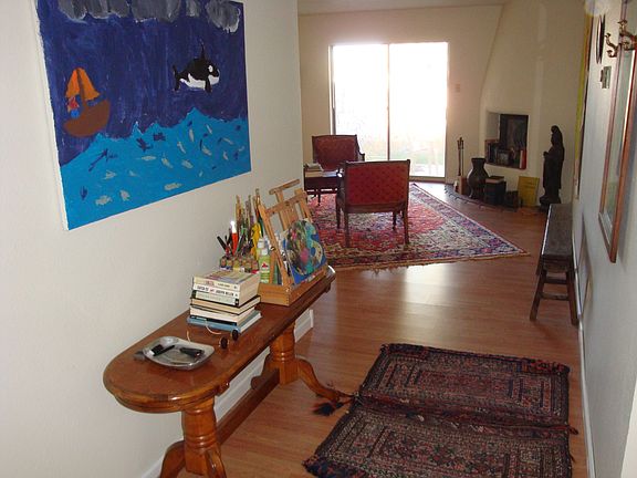 View of front hall and Living Room