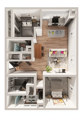 Floor plan B2M