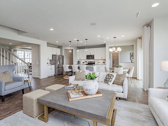 Main level open concept