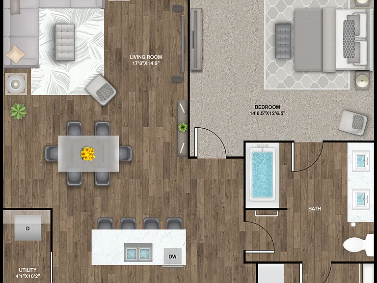 A3 floor plan Tacara Gruene