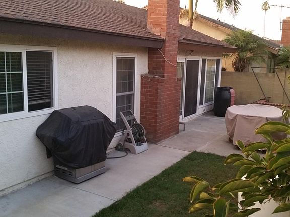 Direct Natural Gas hook up is available, 3 persimmon trees on property