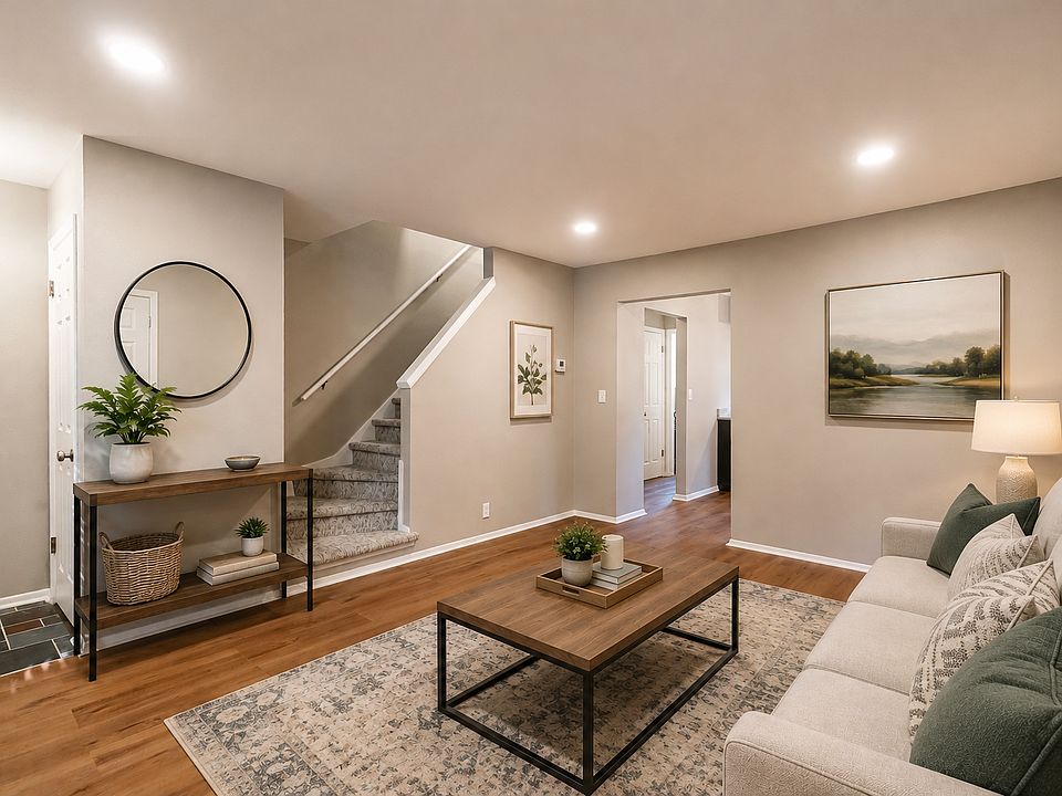 Living Room Staged