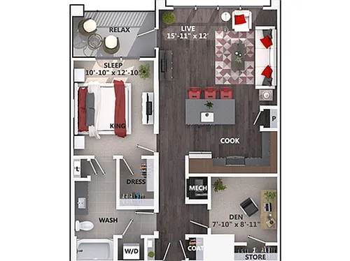 Floor plan B3