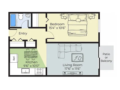 Floor plan Bedford