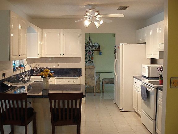 new cabinets, counters and appliances.