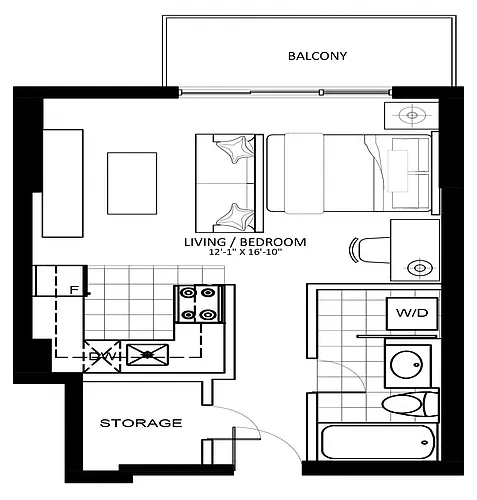 Floor plan 1580 Haro - Plan B