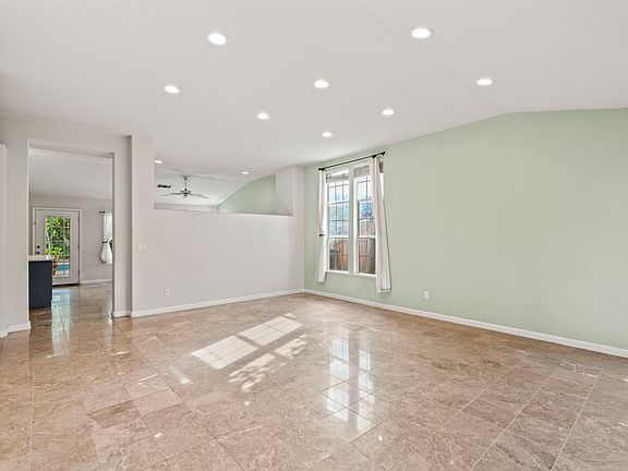 Living room as you enter the home