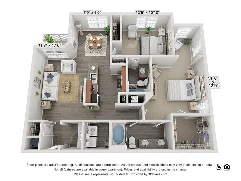 Floor plan Sheridan