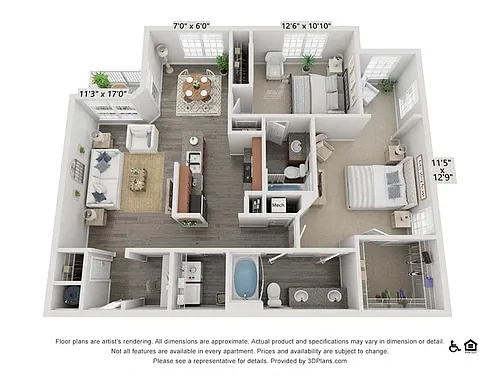 Floor plan Sheridan