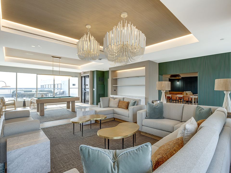 Newly renovated rooftop lounge