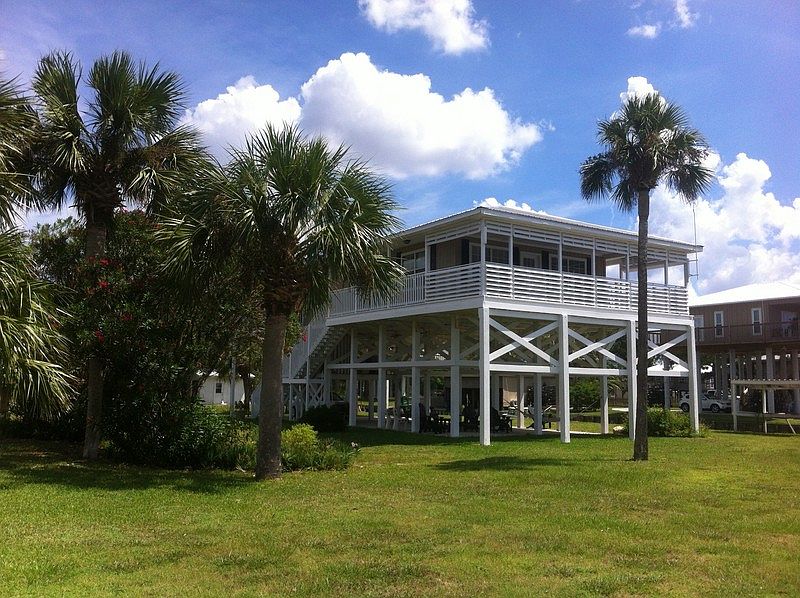 "Bayview" at Horseshoe beach : View from the west end of property.