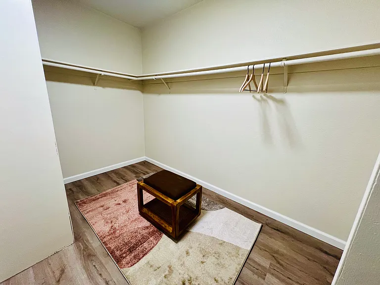 HUGE walk-in closet