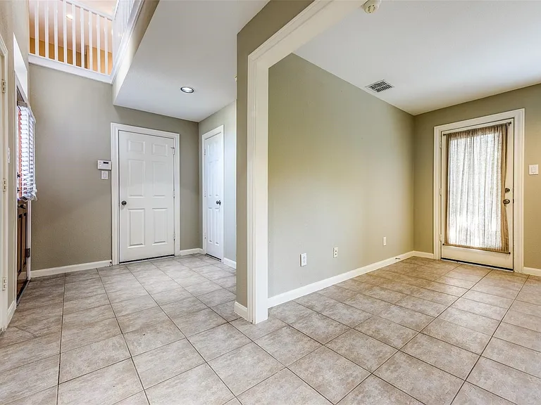 Entry hall and second living area