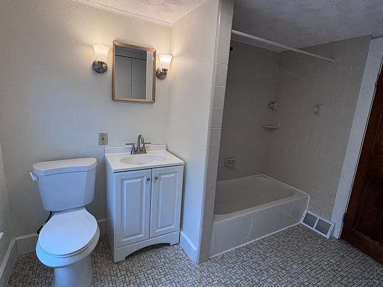 Bathroom with tub