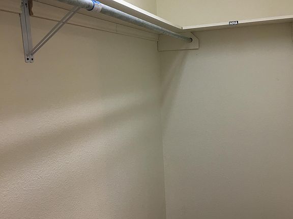 Master walk in closet