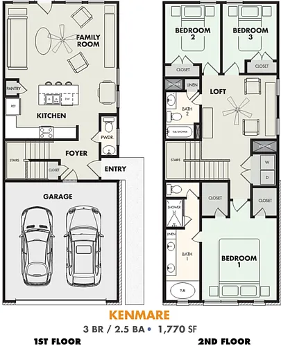 Floor plan Kenmare